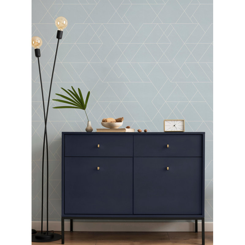 Mercer41 Triangle Art Deco Paintable Peel and Stick